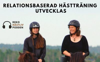 Relationsbaserad Hästträning utvecklas